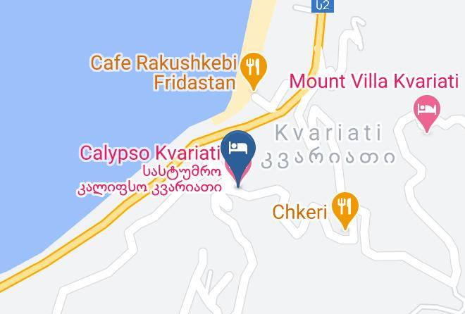 Batumi - Calypso Kvariati Hotel Maps