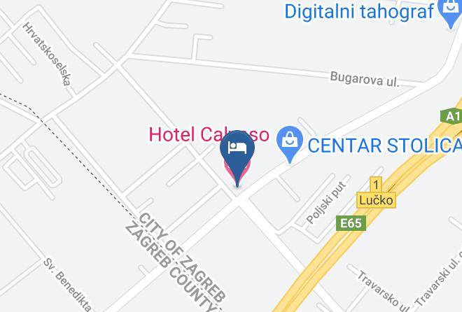 Zagreb - Hotel Calypso Maps