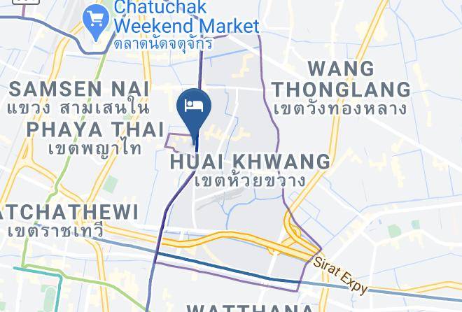 Calypzo Bangkok Boutique Hotel Map