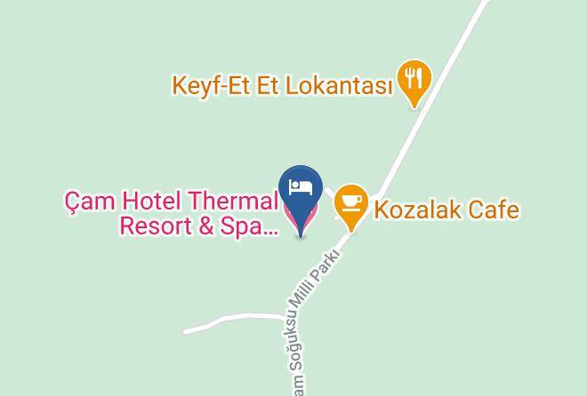 Kizilcahamam - Cam Hotel Thermal Resort & Spa Convention Center Maps