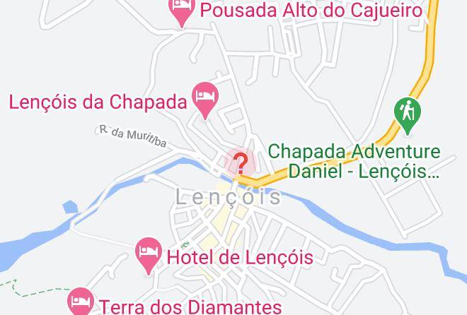 Lencois - Cama E Cafe Maps