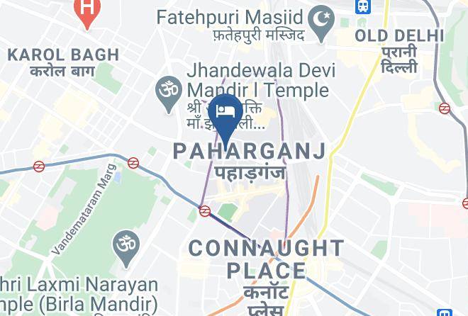 Cama Guest House Mapa - Delhi - Paharganj