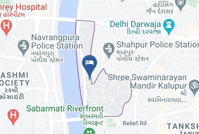 Ahmadabad - Cama Hotel Maps