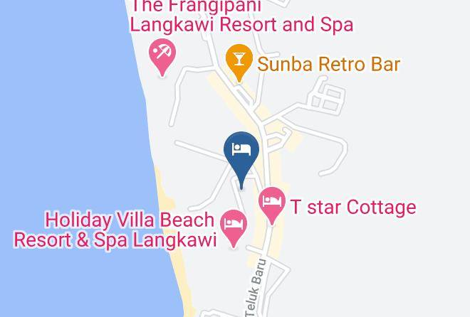 Langkawi - Camar Resort Langkawi Maps