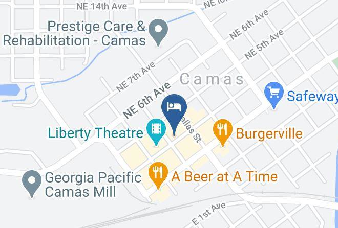 Clark - Camas Hotel & Suites Portland Vancouver Maps