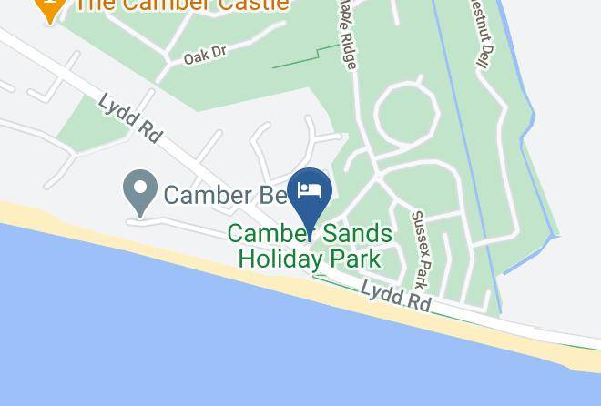 East Sussex - Camber Sands Holiday Park Maps