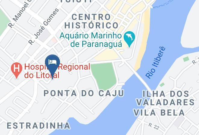 Paranagua - Camboa Hotel Paranagua Maps