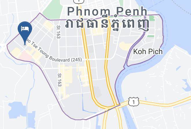 Chamkar Mon - Cambodia Eren Hotel Maps