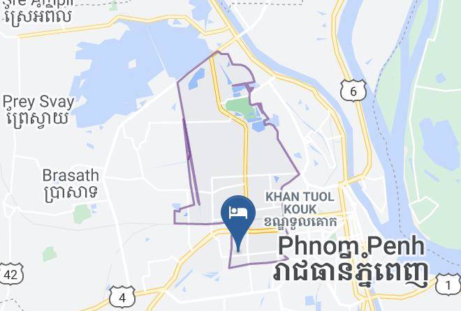 Sen Sokh - Cambodian Country Club & Hotel Maps