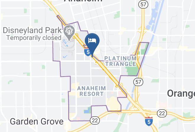 Orange - Cambria Hotel Anaheim Resort Area Maps
