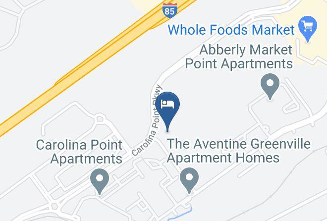 Cambria Hotel Greenville Map