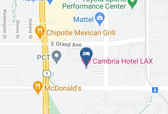 Los Angeles - Cambria Hotel Lax Maps