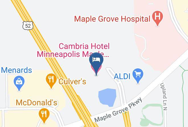 Hennepin - Cambria Hotel Minneapolis Maple Grove Maps