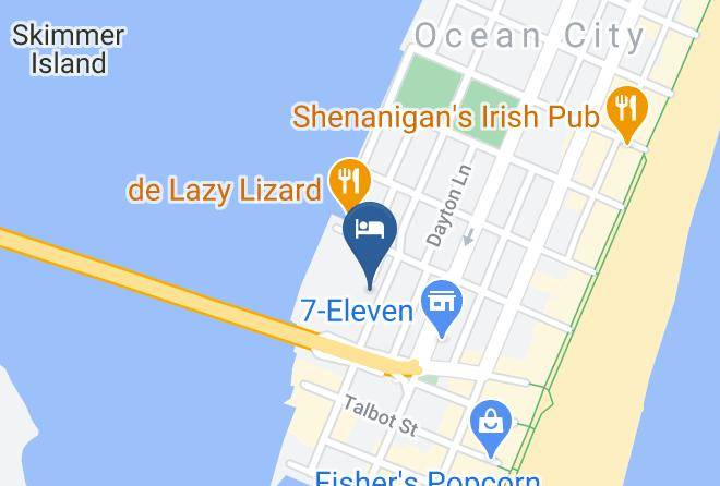 Worcester - Cambria Hotel Ocean City Bayfront Maps