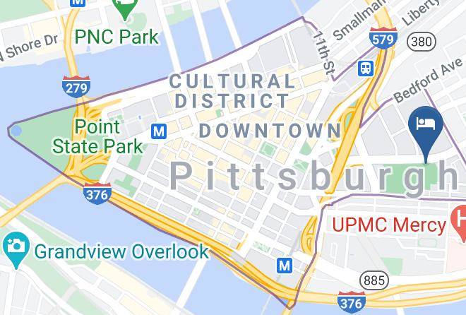 Allegheny - Cambria Hotel Pittsburgh Downtown Maps