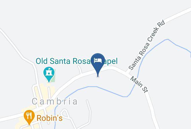 San Luis Obispo - Cambria Palms Motel Maps