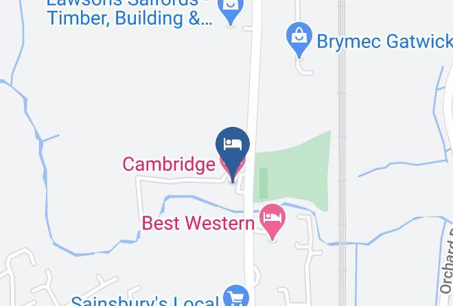 Surrey - Cambridge Hotel Maps