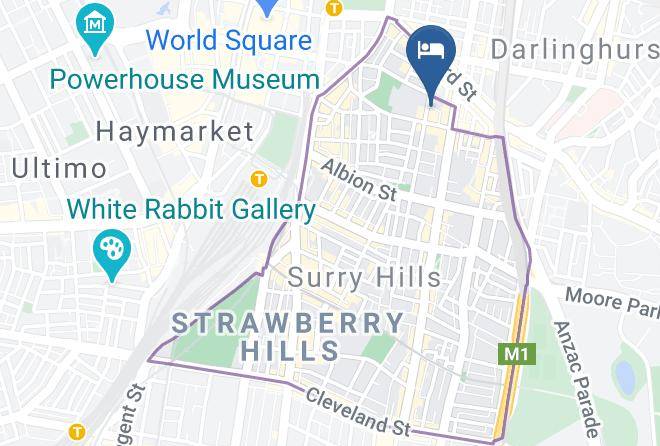Sydney - Cambridge Hotel Sydney Maps