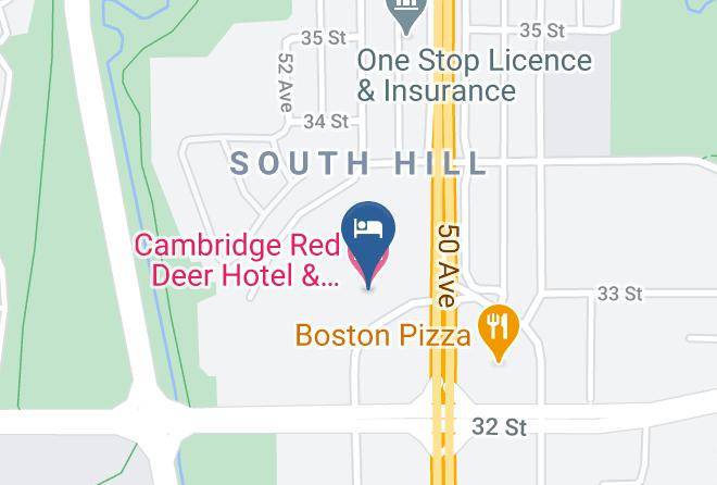 Division 8 - Cambridge Red Deer Hotel & Conference Centre Maps