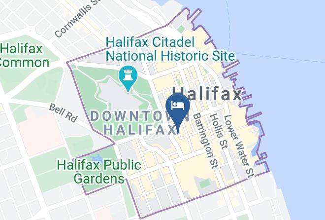 Halifax - Cambridge Suites Hotel Halifax Maps