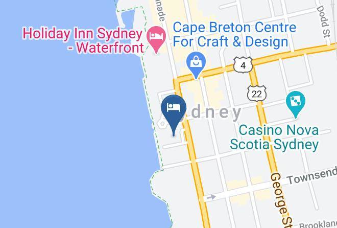 Cape Breton - Cambridge Suites Hotel Sydney Maps