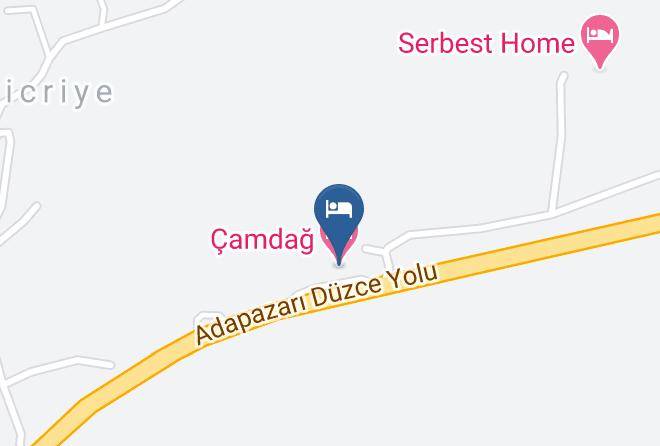 Hendek - Camdag Hotel Maps