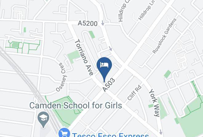 London - Camden Belmont Hotel Maps