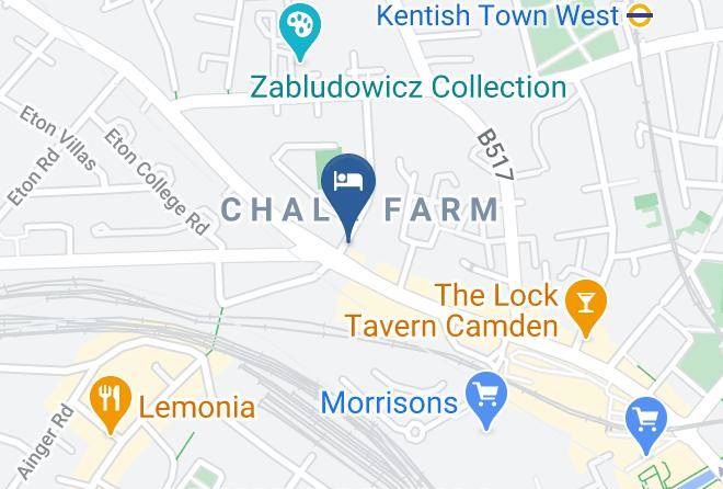 London - Camden Lock Hotel Maps