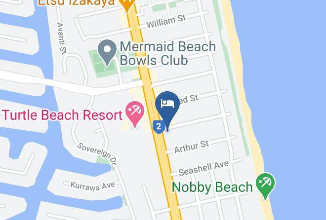 Gold Coast - Camden Motor Inn Maps