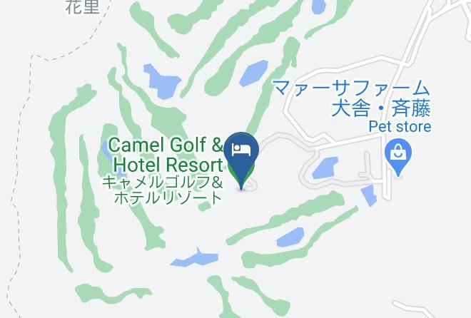 Onjuku Townisumi District - Camel Golf & Hotel Resort Maps