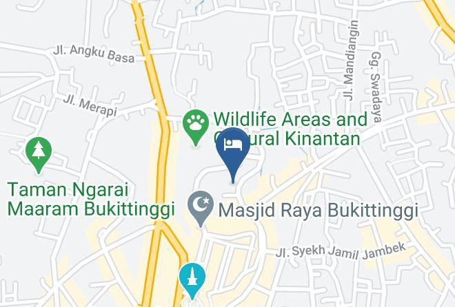 Kota Bukittinggi - Camel Hotel Bukittinggi Maps