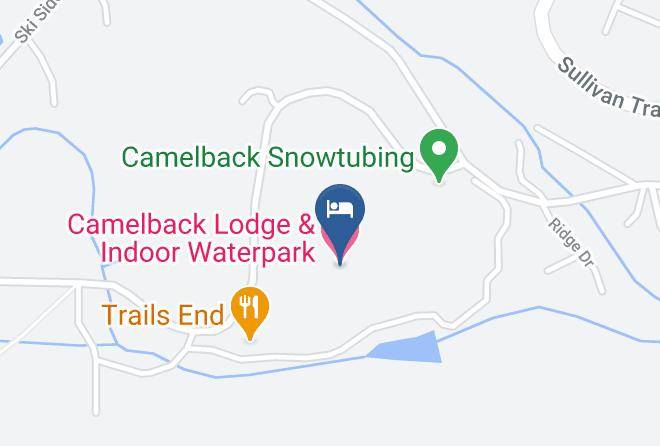 Camelback Lodge & Indoor Waterpark Map