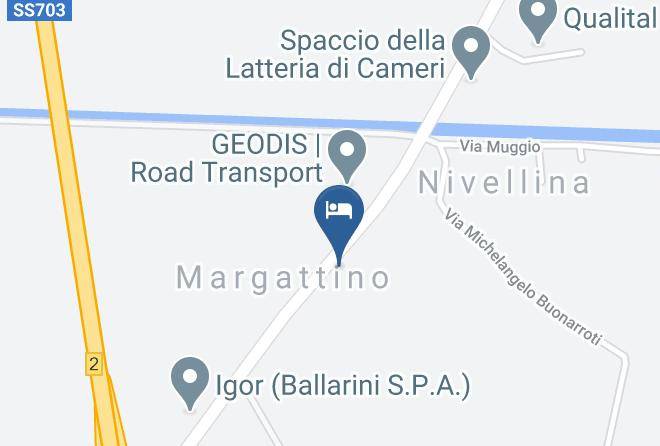 Novara - Hotel Camelia Maps