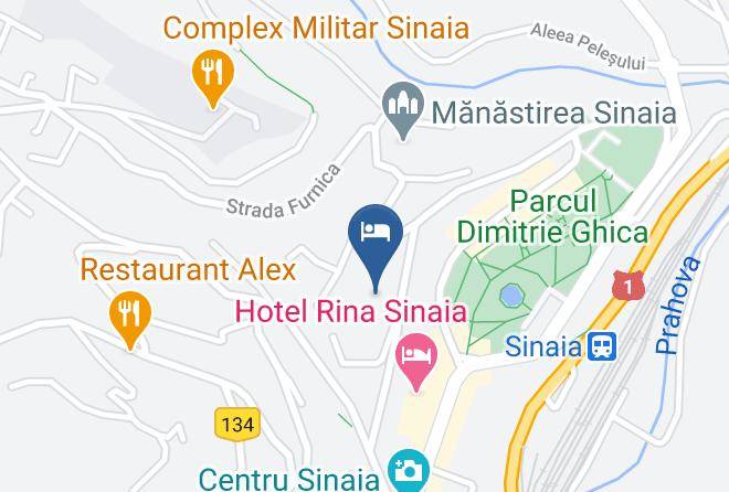 Sinaia - Vila Camelia Maps