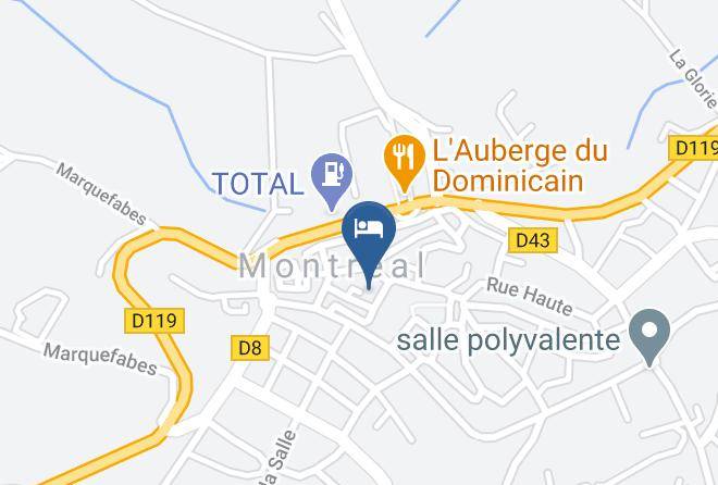 Aude - Camellas Lloret Maison D'hotes Maps