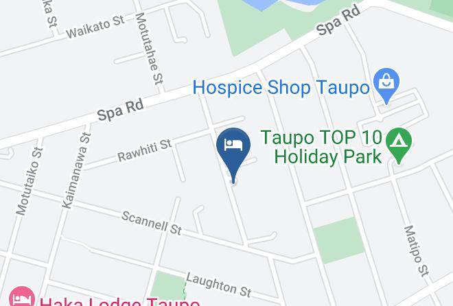 Taupo - Camellia Court Family Motel Maps