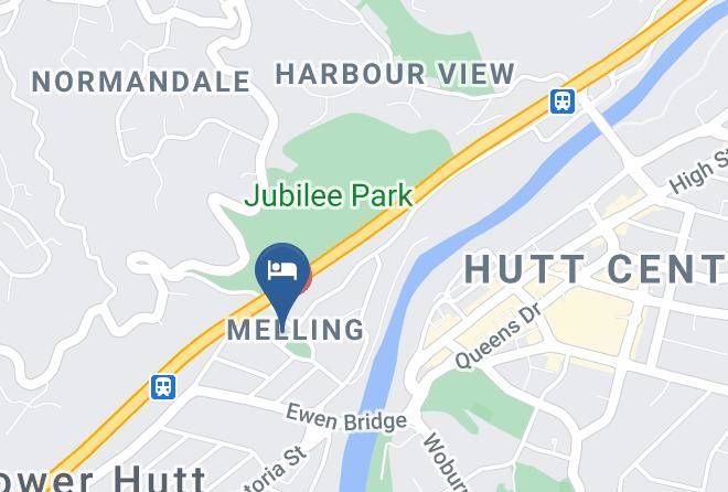 Lower Hutt - Camellia Court Motel Maps