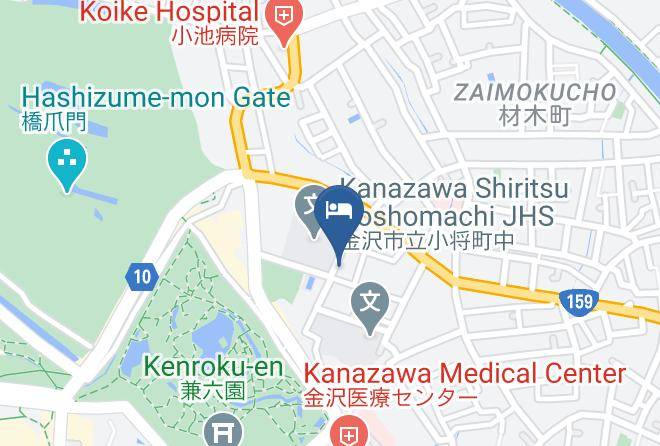 Kanazawa City - Camellia Inn Yukitsubaki Maps