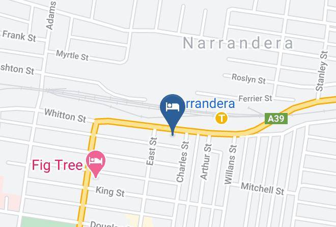Narrandera - Camellia Motel Maps