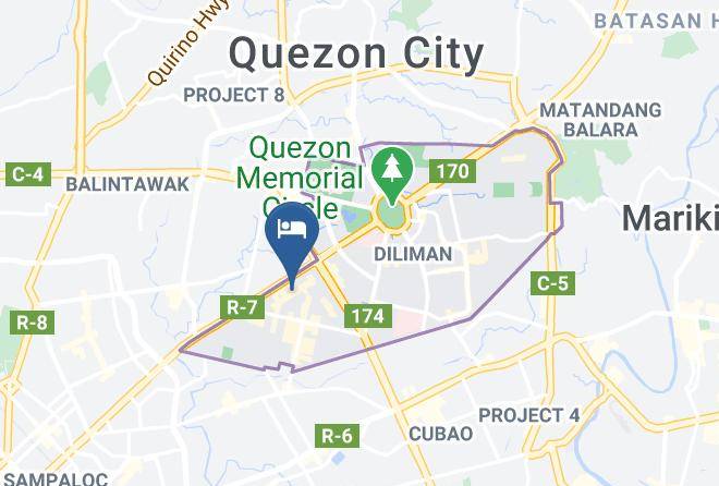 Metro Manila - Camelot Hotel Maps