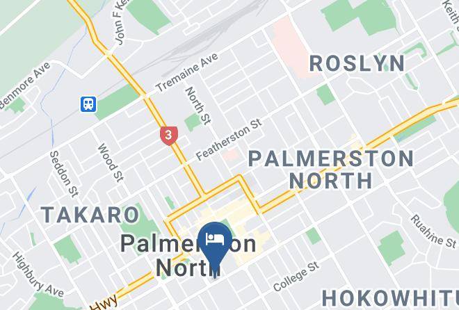 Palmerston North - Camelot Motor Lodge Maps
