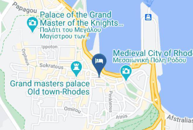Dodecanese - Camelot Traditional & Classic Hotel Maps