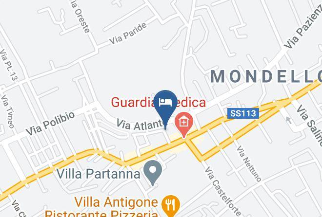 Palermo - Camera A Palermo Maps