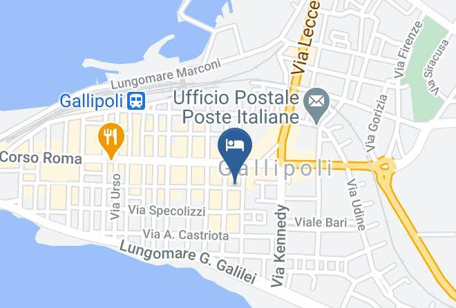 Lecce - Camera Gallipoli Maps