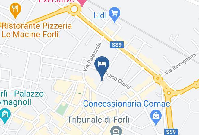 Forli - Cameracaffe Maps
