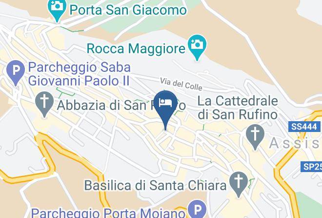 Perugia - Camere Calocci Maps