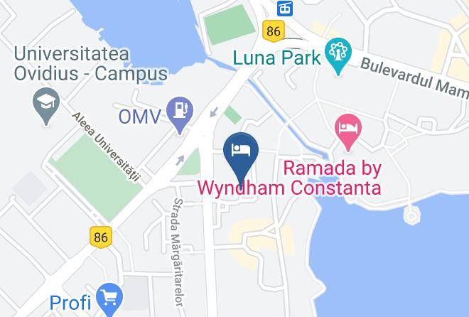 Constanta - Camere Cazare Hanu Satului Maps