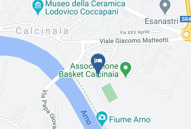 Pisa - Camere Da Piero Maps