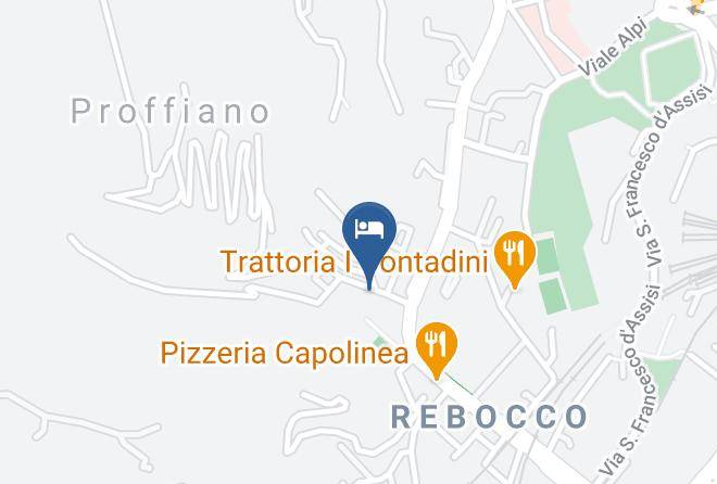 La Spezia - Menta E Rosmarino Affittacamere Maps