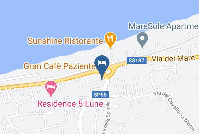 Trapani - Camere Del Mare Maps